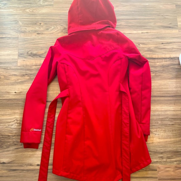 Fleece lined soft shell Cloudveil coat in VGUC size xs - Picture 2 of 4